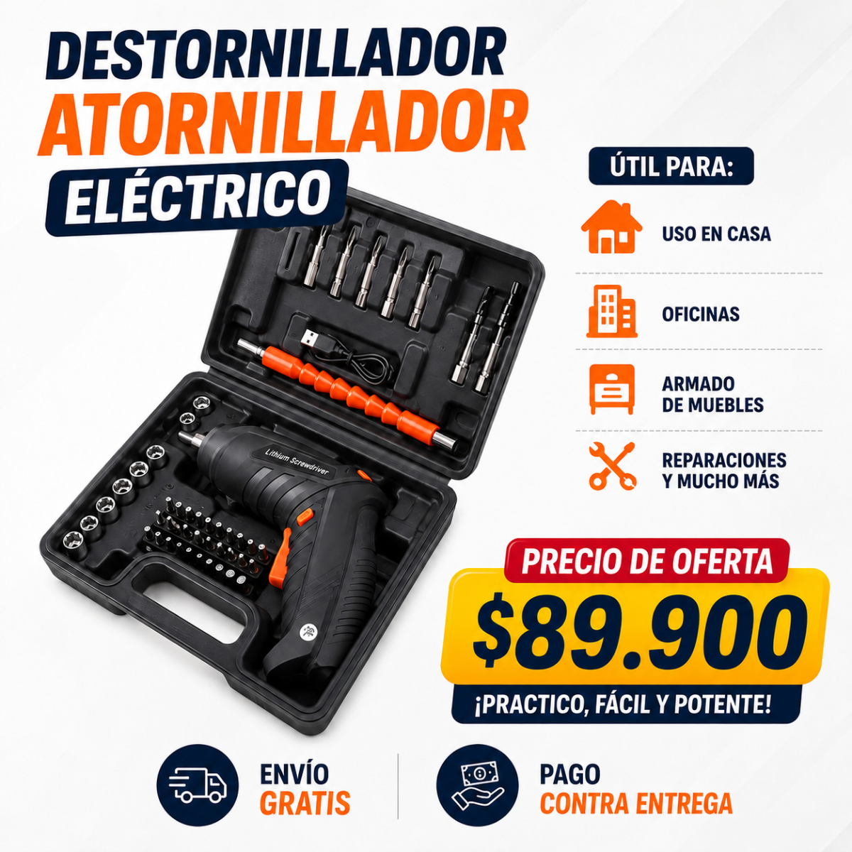 Destornillador Magnético de Precisión